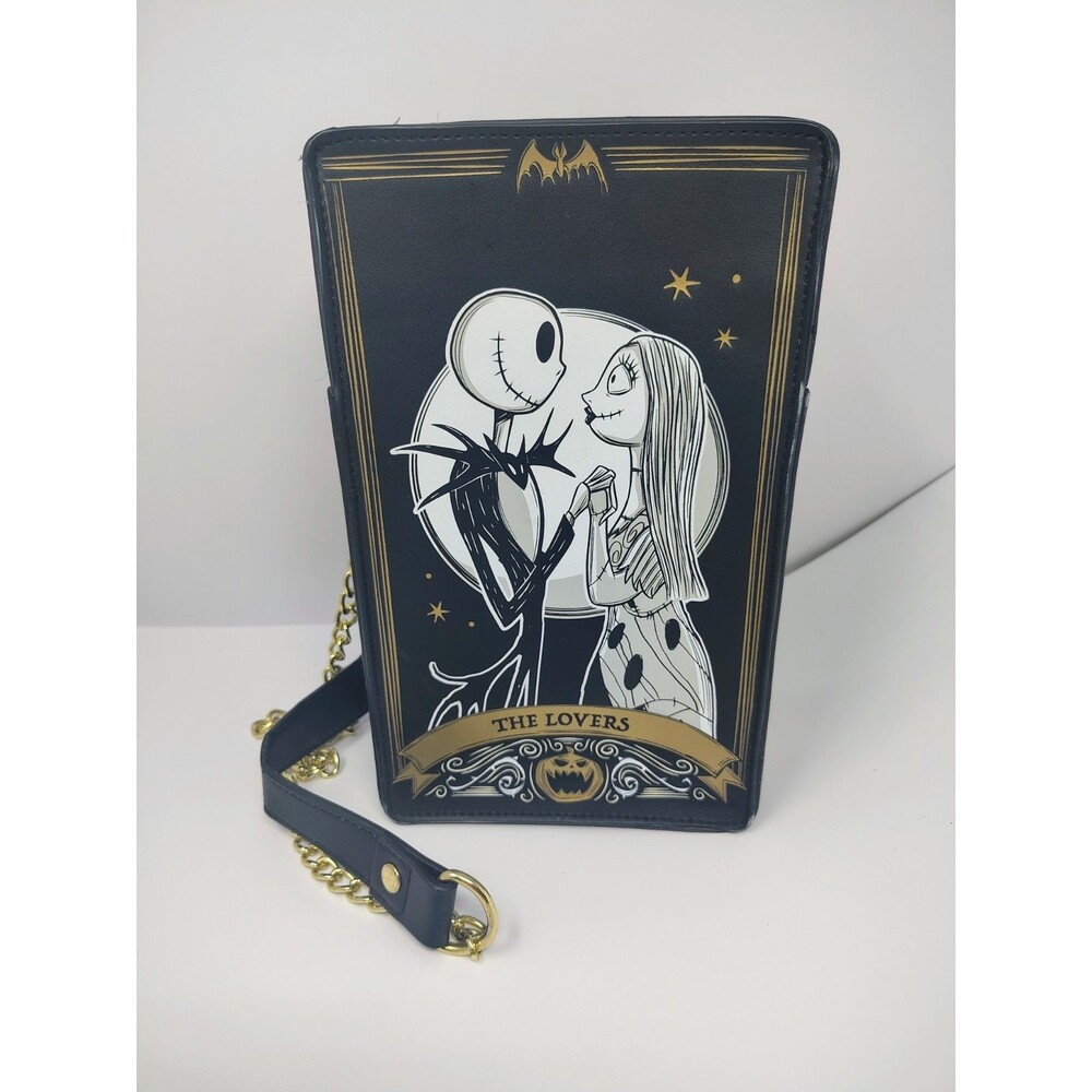 Loungefly X Disney NBC Nightmare Before Christmas Tarot Crossbody Bag Jack Sally